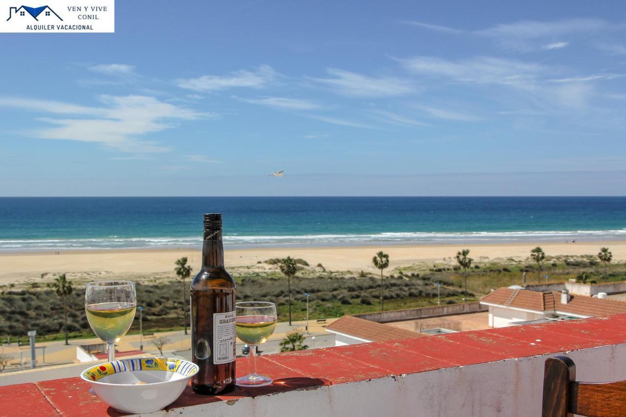 Apartamento Calle Cadiz Conil De La Frontera Exteriör bild